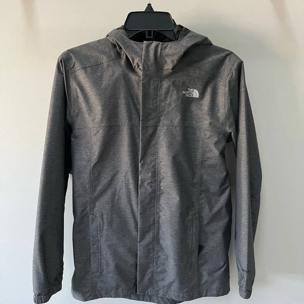 The North Face Charcoal Hooded Jacket